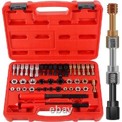 15/42Pcs Thread Restorer Kit Car Rethreading Repair Tool Set sdlsm