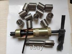 1Set Thread Repair Kit M24 x 2.0 Drill and Tap Insertion tool