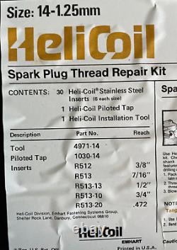 5523-14 HeliCoil 14MM Spark Plug Thread Repair Kit Size 14-1.25mm