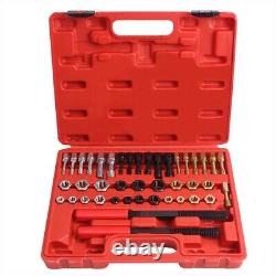 Complete and 42pcs Rethread Repair Tool Set for Car Motorcycle and Machinery