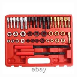 Convenient and Reliable Thread Repair Tool Kit 42pcs Set for Cars and Bikes