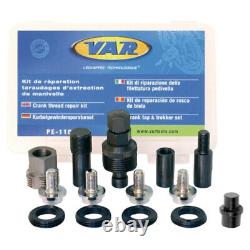 Crank Thread Repair Kit M24x1.5 VAPE11000 VAR Pro Tap Bike Set