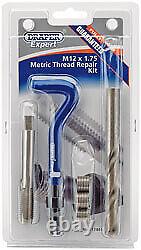 Draper Dhck-A Expert M12 X 1.75 Metric Thread Repair Thread Kit