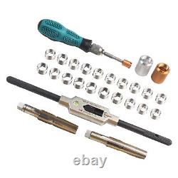 Durable Thread Repair Tool Kit 1Set 9/16 Inch Bicycle Gold+Silver Part Steel