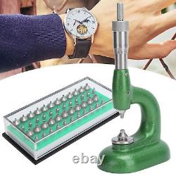 (Green) Watch Repair Tools Watchmaker Rhinestones Setting Machine Thread