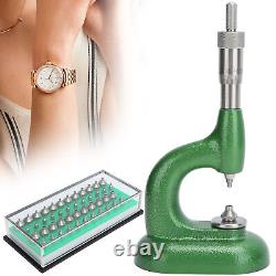 (Green)Watch Repair Tools Watchmaker Rhinestones Setting Machine Thread DTS