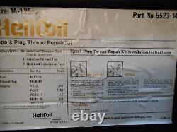 HELICOIL Spark Plug Thread Repair Kit, Model 5523-14. (14-1.25mm)