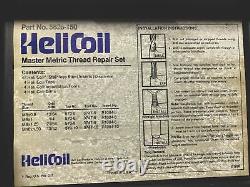 HeliCoil Master Metric Thread Repair Set/Kit 5626-150 Withhard Case/Ref Guide