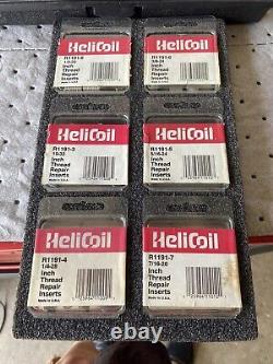 HeliCoil Master Thread Repair Set Part No. 4936 1/2-20 7/16-20 3/8-24 5/16-24