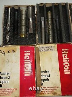 HeliCoil Thread Repair Kits. Multiple Sizes. SAE. Used, NOT abused