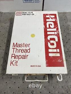 Helicoil Master Thread Repair Kit 1-1/2-6