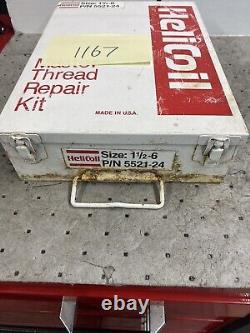 Helicoil Master Thread Repair Kit 1-1/2-6