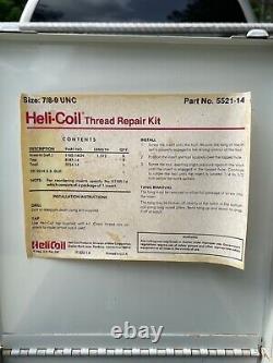 Helicoil thread repair kit 7/8-9 P/N 5521-14 COMPLETE SET