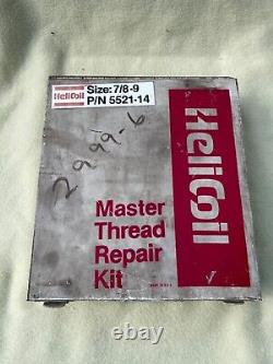Helicoil thread repair kit 7/8-9 P/N 5521-14 COMPLETE SET