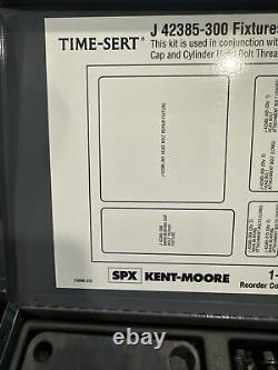 Kent Moore J-42385-100 J-42385-300 Time-Sert Thread Repair Kit Set