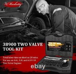 MARKETTY 38900 Two Valve Tool Kit, Ford 1996 to 2003 Spark Plug Thread Repair