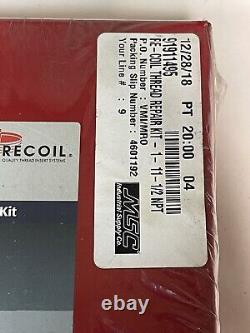 Recoil Thread Repair Kit 1-11-1/2 NPT Spark Plug PN 36160 MSC#91911495 (23AG15)
