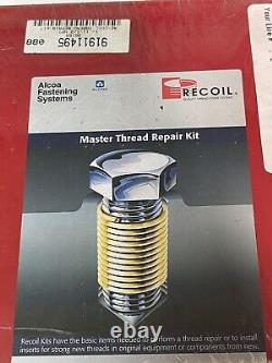 Recoil Thread Repair Kit 1-11-1/2 NPT Spark Plug PN 36160 MSC#91911495 (23AG15)