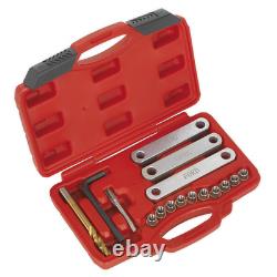 Sealey Brake Calliper Thread Repair Kit With Three Alignment Plates VS0462