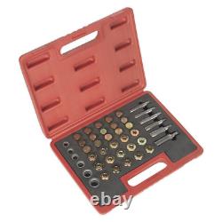 Sealey Oil Drain Plug Master Thread Repair Set Supplied In Storage Case VS661