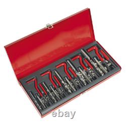 Sealey Thread Repair Master Kit Protects Tapped Threads Against Damage TRMK