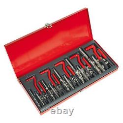 Thread Repair Master Kit Against Wear & Damage Metal Storage Case Sealey