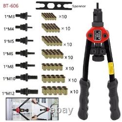 Threaded Nut Riveter Tool Kit Repair Wrench For Automotive Instruments
